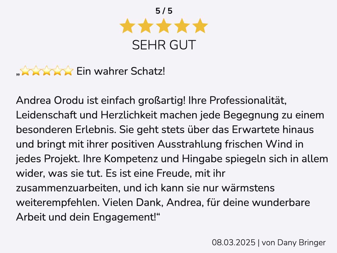 Kundenstimmen Dany Bringer