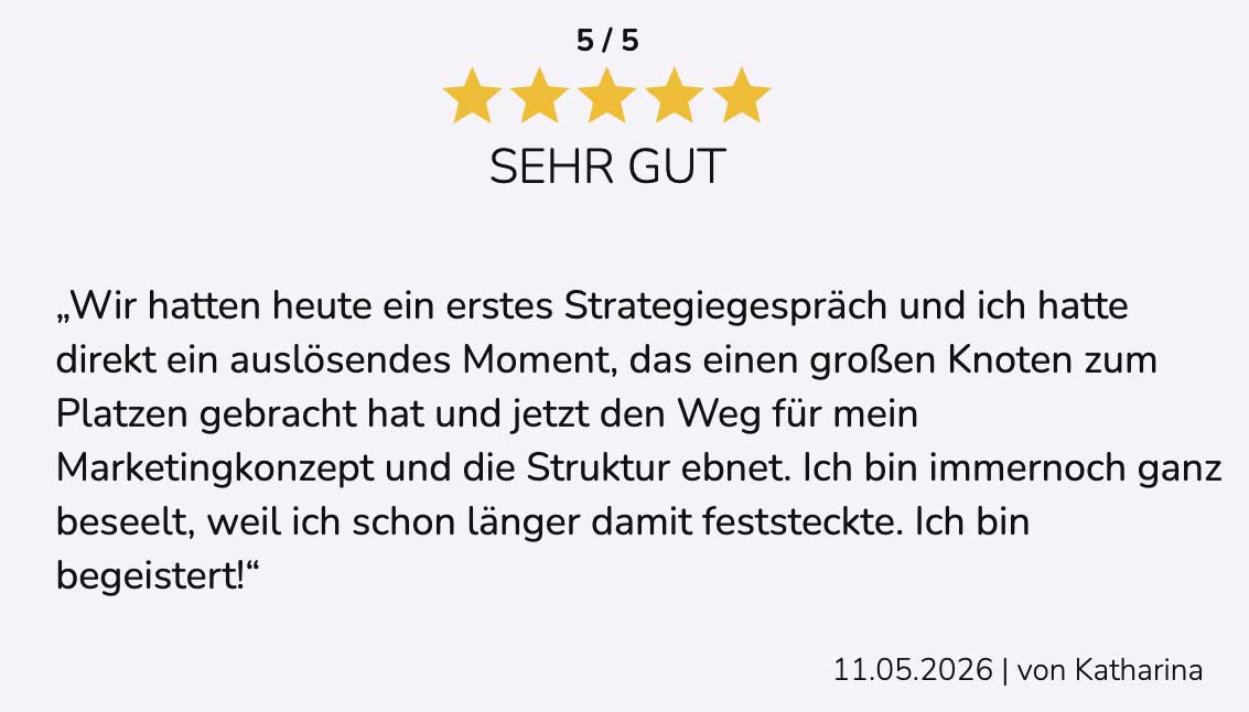 Kundenstimmen Katharina